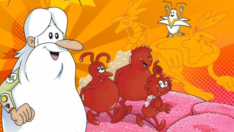 image présentant la série "Il était une fois la vie" avec Maestro et les globules