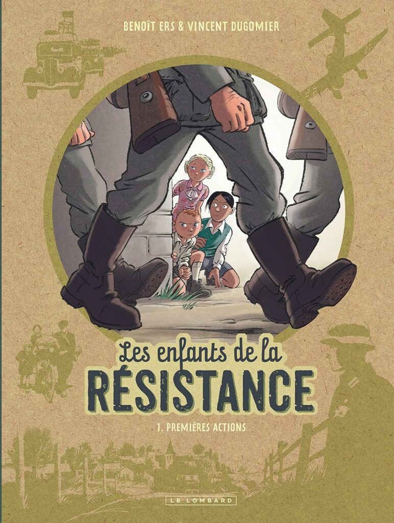couverture du livre, les enfants de la résistance