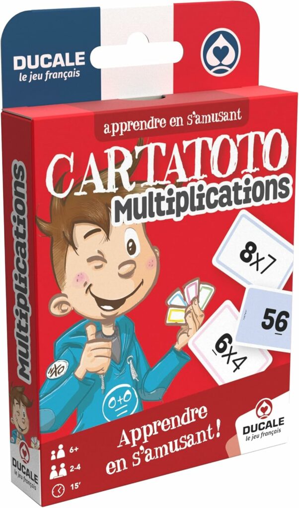Jeu de société Cartatoto Multiplications